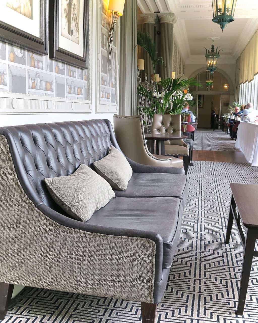 Our Experience of the Bath Spa Hotel — the beautiful interior decor.