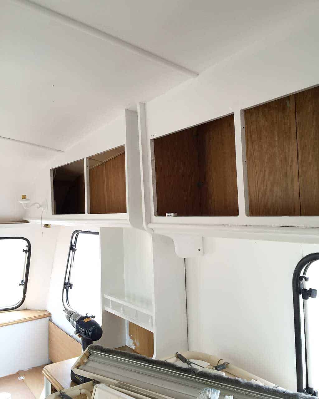 Tips on decorating a caravan, including the best paint to use.