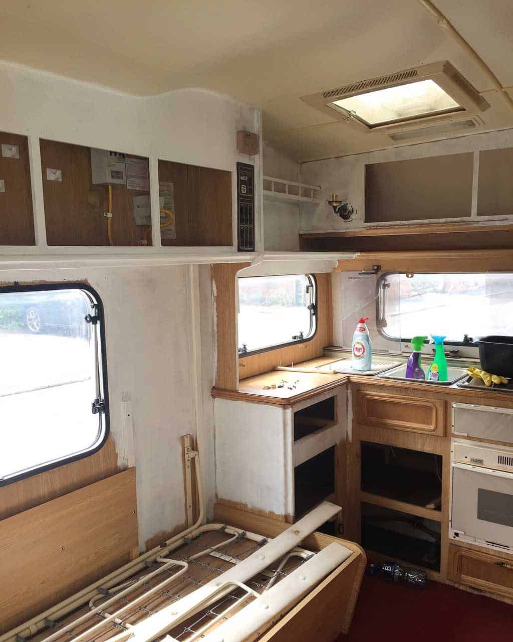 Tips on decorating a caravan, including the best paint to use.