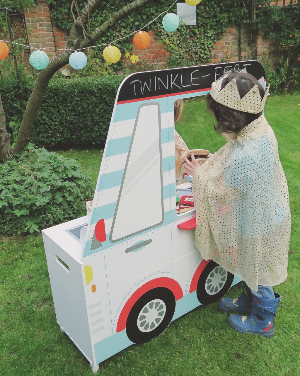 The GLTC festival food van / play kitchen — perfect for imaginative play