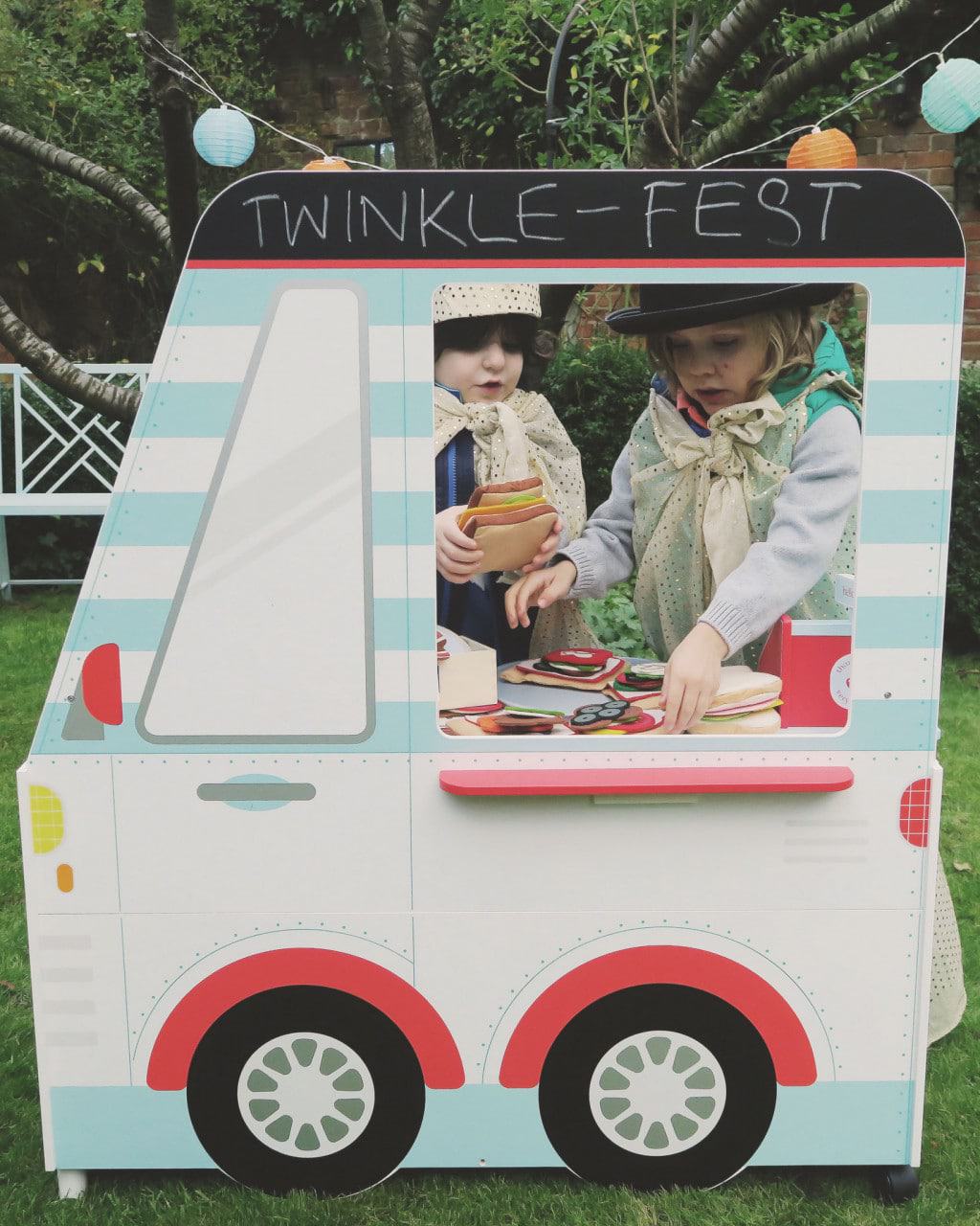 The GLTC festival food van / play kitchen — perfect for imaginative play