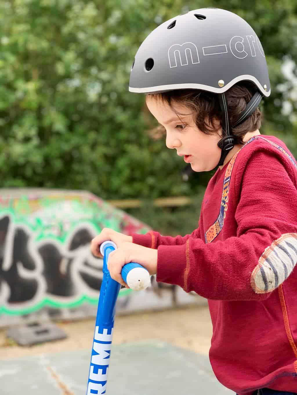 Introducing MX Trixx {the best trick scooter for a 6 year old}