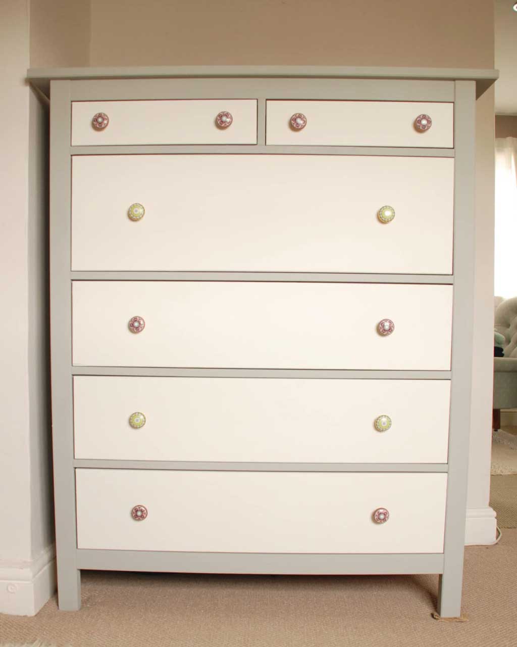 How To Paint a Chest of Drawers in Cottage Core Style The Listed Home