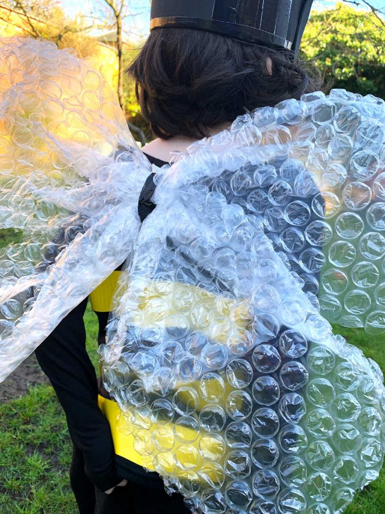 These easy DIY bee wings are so simple to make!