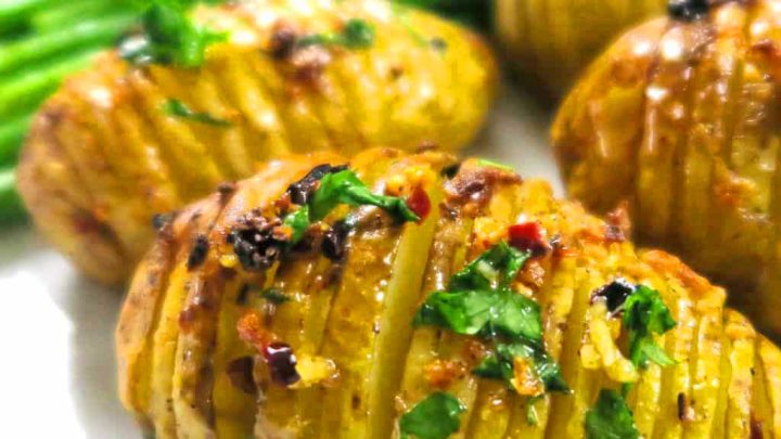 Mini Hasselback Potatoes Recipe